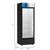 Koolmore MDR-1GD-12C 12 Cu. Ft. Black 1 Hinged Glass Door Merchandiser Refrigerator - 115 Volts