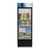Koolmore MDR-1GD-12C 12 Cu. Ft. Black 1 Hinged Glass Door Merchandiser Refrigerator - 115 Volts