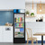 Koolmore MDR-1GD-12C 12 Cu. Ft. Black 1 Hinged Glass Door Merchandiser Refrigerator - 115 Volts
