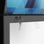 Koolmore MDR-1GD-12C 12 Cu. Ft. Black 1 Hinged Glass Door Merchandiser Refrigerator - 115 Volts