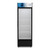 Koolmore MDR-1GD-12C 12 Cu. Ft. Black 1 Hinged Glass Door Merchandiser Refrigerator - 115 Volts