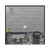 Koolmore BC-2DSL-BK 7.4 Cu. Ft. Black Two-Section Back Bar Refrigerator - 115 Volts