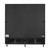 Koolmore MDR-3GD 53 Cu. Ft. Black 3 Swing Glass Doors Merchandiser Refrigerator - 115 Volts