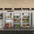Koolmore BC-3DSW-SS 11.3 Cu. Ft. Stainless Steel Three-Section Back Bar Refrigerator - 115 Volts
