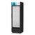 Koolmore MDR-9CP 9 Cu. Ft. Black 1 Hinged Glass Door Merchandiser Refrigerator - 115 Volts