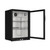 Koolmore BC-1DSW-BK 4.1 Cu. Ft. Black One-Section Back Bar Refrigerator - 115 Volts