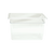 Thunder Group PLPA8128 Half Size Clear Polycarbonate 8" Deep Food Pan