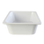 Thunder Group GN1124W 1/2 Size White Melamine Food Pan