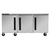 Traulsen CLUC-72R-SD-LRR 72.25" W Stainless Steel Reach-In Centerline Compact Undercounter Refrigerator - 115 Volts