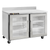 Traulsen CLUC-36R-GD-WTRR 36.25" W Stainless Steel Centerline Compact Undercounter Refrigerator with Work Top - 115 Volts