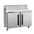Traulsen CLPT-3615-SD-RR 36.56" W Stainless Steel Centerline By Traulsen Mega Top Prep Table Refrigerator with Roll-Top Lid - 115 Volts