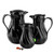 TableCraft Products 1001501 64 Oz. Plastic Black Cash & Carry Connoisserve Coffee Decanter