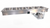 Duke FCP6-SB 88.81" W x 24" H Stainless Steel Straight Drop-In Flush Mount Cold Pan Unit - 120 Volts
