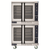 Duke 613Q-G4V-NG Stainless Steel Natural Gas Double-Deck Convection Oven - 120 Volts