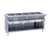 Duke G-2-DLSS-NG 32" W Natural Gas Stainless Steel 2 Pan Enclosed Base Thurmaduke Steamtable Unit - 7000 BTU