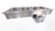 Duke FCP4-SB 60.81" W x 24" H Stainless Steel Straight Drop-In Flush Mount Cold Pan Unit - 120 Volts
