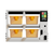 Duke RFHU-22-4 19" W x 14.5" H Stainless Steel ReadyFlex Hot Holding Cabinet - 120 Volts