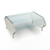 Duke TS482DS-60 59.75" W Stainless Steel Double Sided Self-Service Contemporary Food Shield