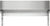 Vulcan STUB10-XL36 10" Stainless Steel Stub Back for 36" Ranges