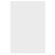 Thunder Group PLCB181205WH 18" W x 12" D x 0.5" H White Polyethylene Non-Absorbent Cutting Board