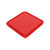 Thunder Group PLSFT0608C Red Plastic Food Storage Container Cover for 6 and 8 Qt.