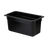 Thunder Group PLPA8136BK Black Polycarbonate 1/3 Size Food Pan