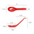 Thunder Group 7200PR 0.63 Oz. Red Melamine Soup Spoon