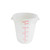 Thunder Group PLRFT322TL 22 Qt. Translucent Polypropylene Round Food Storage Container