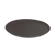 Thunder Group PLST1600BR 16" Dia. Brown Polypropylene Round Serving Tray