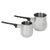 Thunder Group SLTCD012 12 Oz. Black Stainless Steel Turkish Coffee Decanter