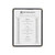 Thunder Group PLMENU-1BL 8.5" W x 11" D Black Plastic Laminated Single Pocket Menu Cover