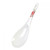 Thunder Group 7005TL 1.5 Oz. Thailand Melamine with Hanging Hole Rice Ladle
