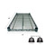 Thunder Group CMEP2460 60" W x 24" D Green Epoxy Coated Heavy Duty Wire Shelving