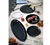 Thunder Group RF1020B Black Melamine Round Plate