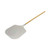 Thunder Group ALWDPP5212 52" Long Rectangular Aluminum Blade with Wood Handle Pizza Peel