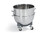 Vollrath 40777 60 Quart Stainless Steel Mixer Bowl