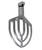 Omcan USA 10098 30 Qt. Flat Beater