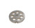 Omcan USA 11226 #22 0.75" Hard Stainless Steel European Style Machine Plate - Hubless