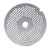 Omcan USA 11220 #22 0.13" Hard Stainless Steel European Style Machine Plate - Hubless