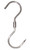Omcan USA 10505 270 mm x 12 mm Stainless Steel Swivel S Hook