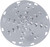 Hobart VS9PLT-1/2SH 0.5" Shredder Plate