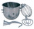 Vollrath 40787 20 Qt. Stainless Steel Bowl Whisk Dough Hook & Beater Reducer Kit for 40 Quart Mixer