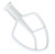 KitchenAid K5AB Nylon-Coated Bowl-Lift Flat Beater