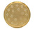 Omcan USA 13248 2.9 mm Brass #17 Linguine Pasta Die