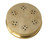 Omcan USA 13373 #16 Brass Linguine Pasta Die