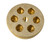 Omcan USA 13373 #16 Brass Linguine Pasta Die