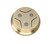 Omcan USA 13359 #190 Brass Conchiglie Rigate Pasta