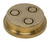 Omcan USA 13358 #163 Brass Pipe Regate Pasta