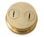 Omcan USA 23340 #47 Brass Reginette Pasta Die