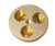 Omcan USA 24014 #31 Brass Tagliatelle Pasta Die
